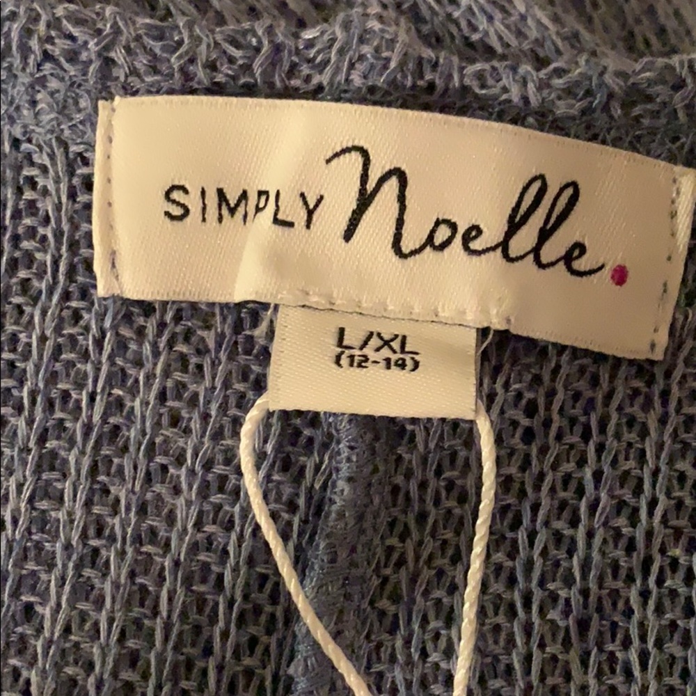 NWT Simply Noelle hi-lo sweater - Picture 4 of 4